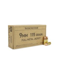 Winchester Service Grade 9mm 115 Gr FMJ