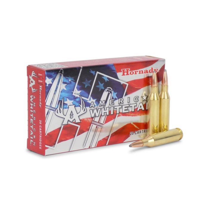 Hornady American Whitetail 243 Win 100 Gr InterLock BTSP | 243 Win Ammo ...