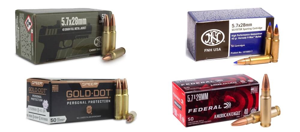 5.7x28mm Ammo Brands