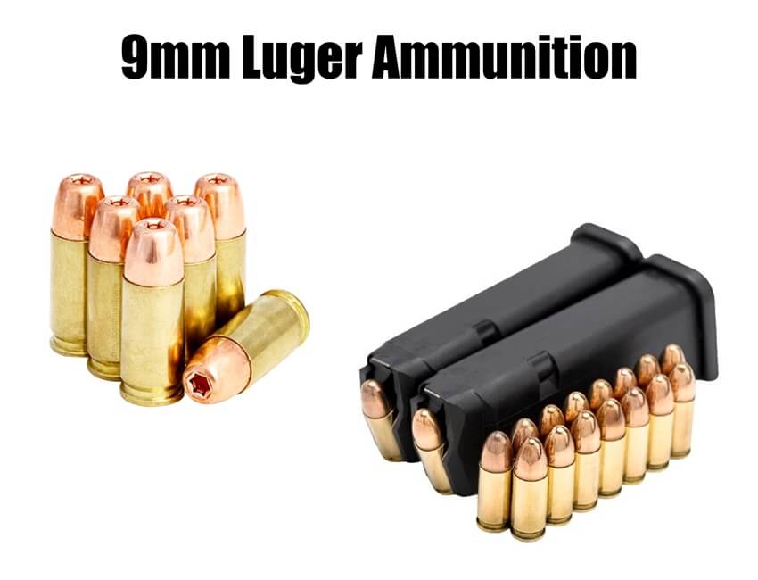 9mm Luger Ammo and Magazines