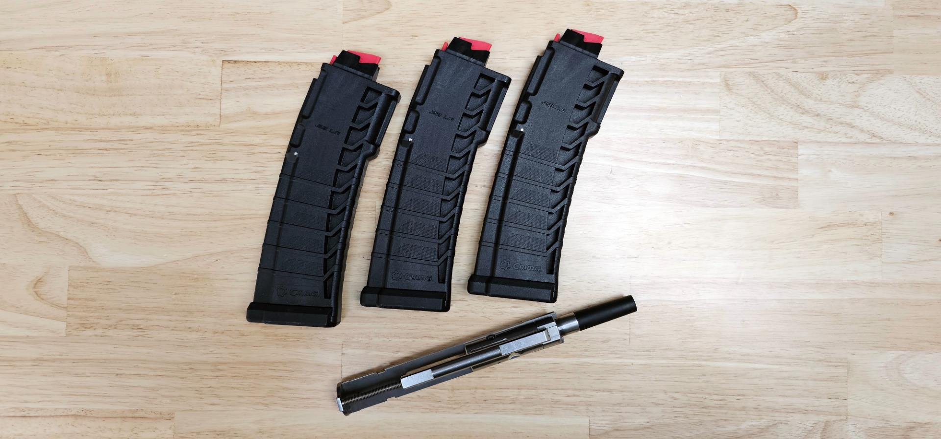 CMMG Conversion Kit and Magazines