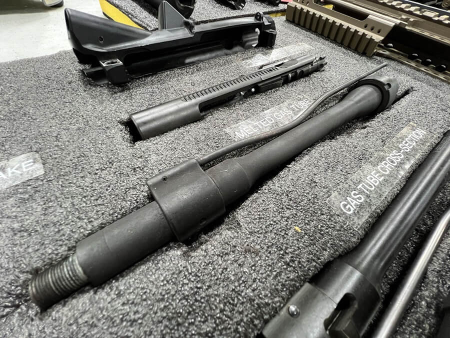 AR15 Gas Tube Cross-Section