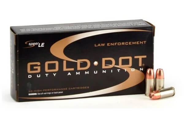 Speer Gold Dot 9mm Duty Ammo