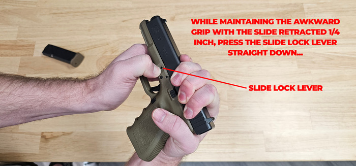 Glock Slide Removal