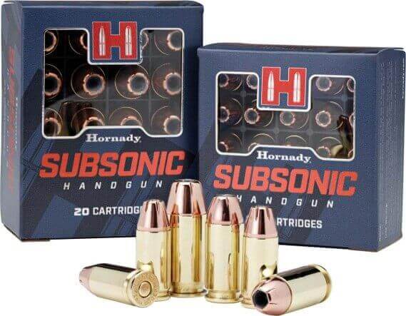 Subsonic Handgun Ammo