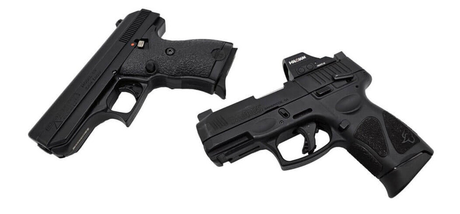 Hi-Point C9 and Taurus G3C Pistols