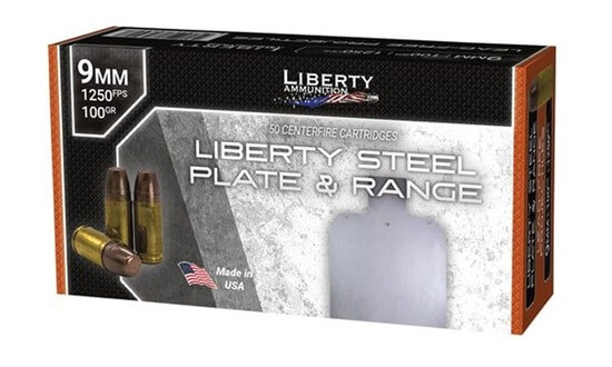 Liberty 9mm Frangible Ammo