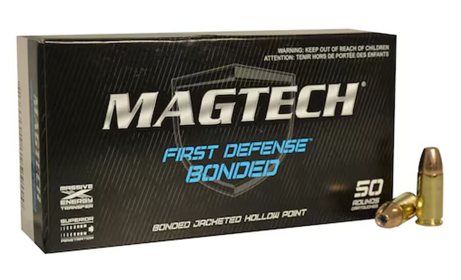 Magtech 9mm Plus-P Bonded Ammo