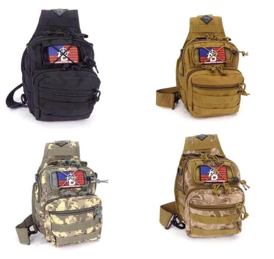 Rattlesnake Tactical Sling Bag Colors