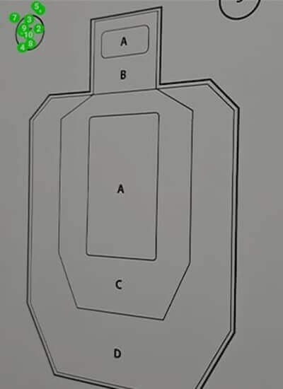 Red Dot Sight Groupings Two