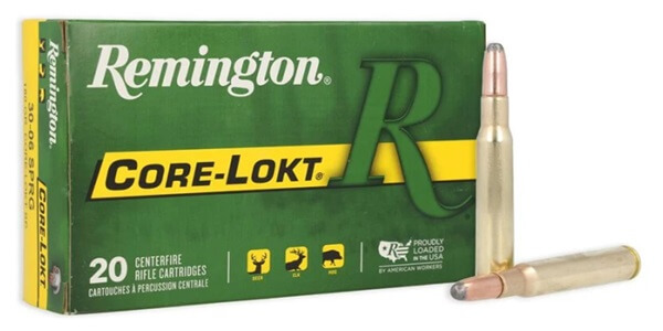 Remington Core-Lokt 30-06 Ammo