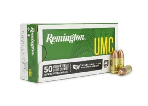 Remington UMC 9mm 115gr FMJ Ammo