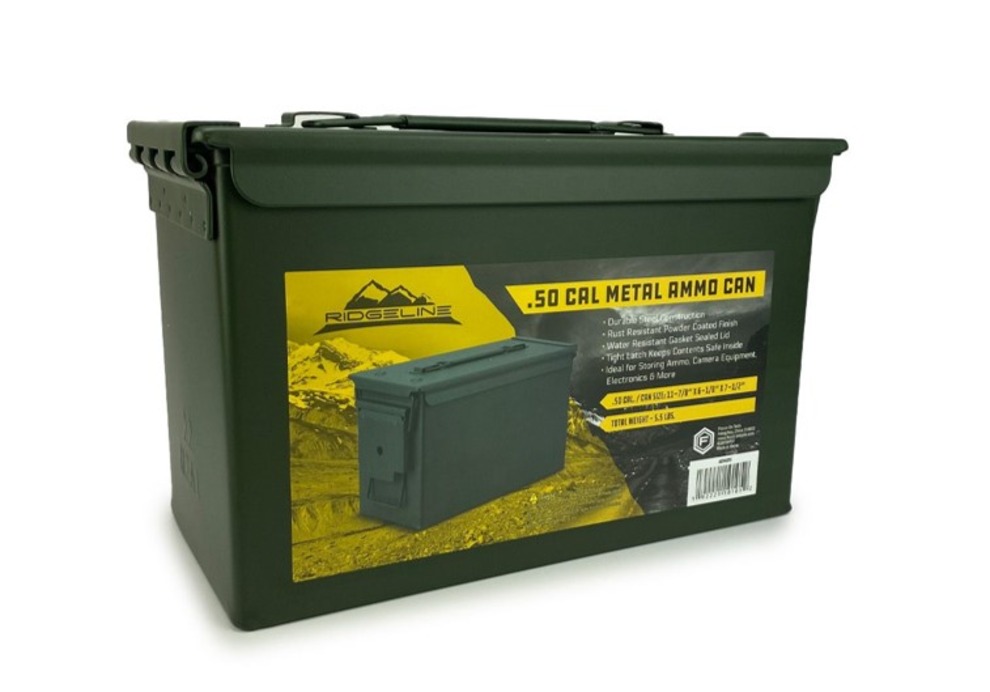 Ridgeline 50 Cal Metal Ammo Can