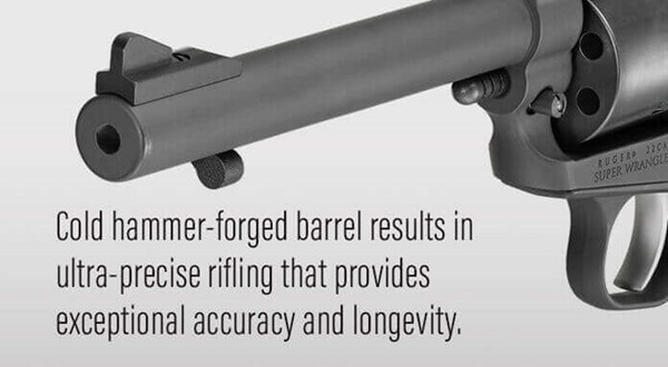 Ruger Super Wrangler Hammer Forged Barrel